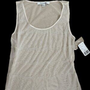 sheer tank top